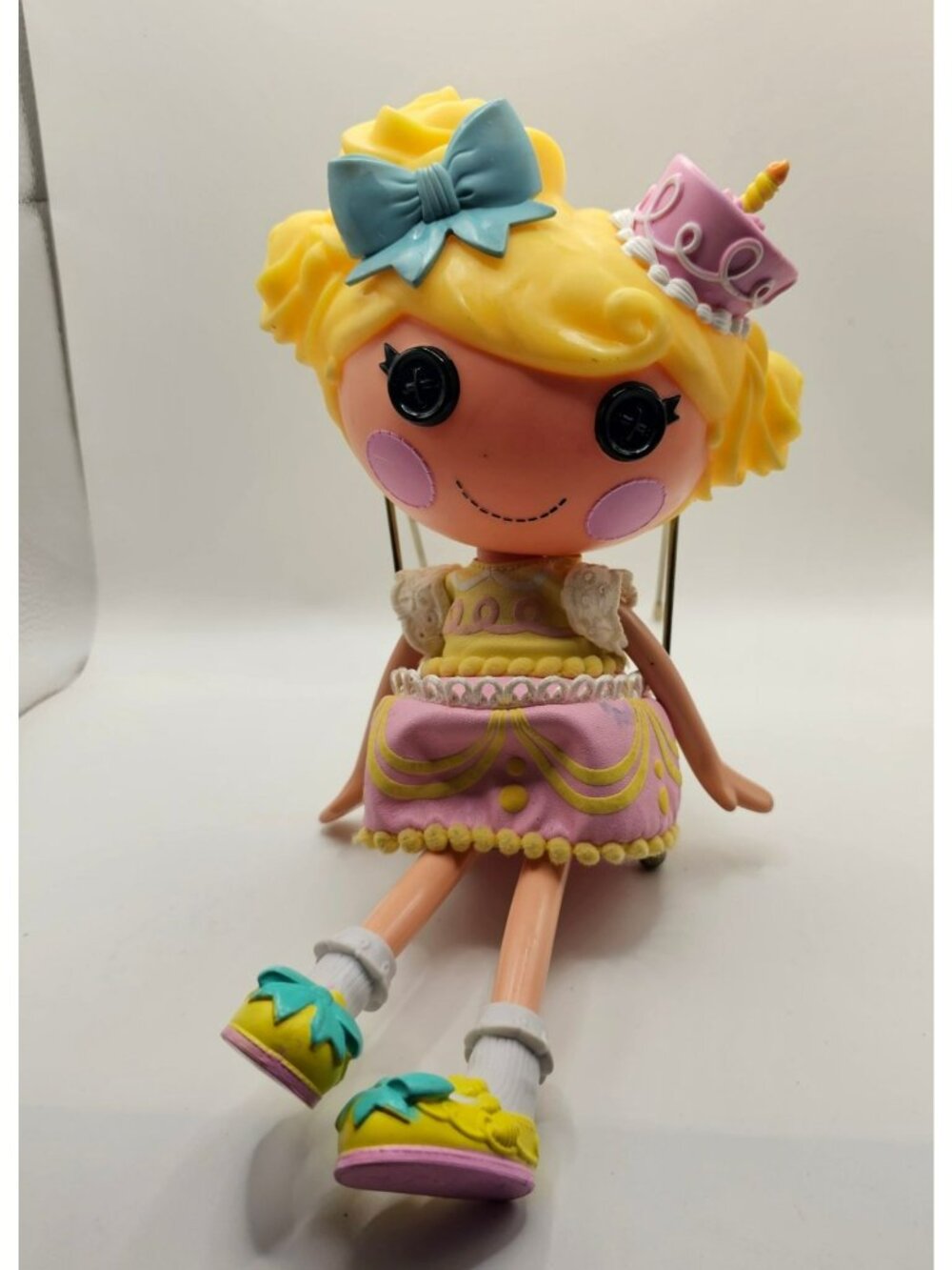 Lalaloopsy Candles Slice O Cake Birthday 12" Doll Figure‎ By MGA
